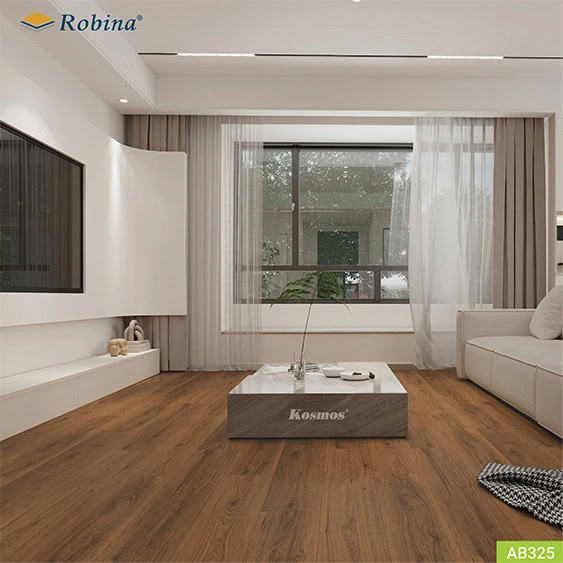 Sàn gỗ Robina 12mm bản lớn AB325