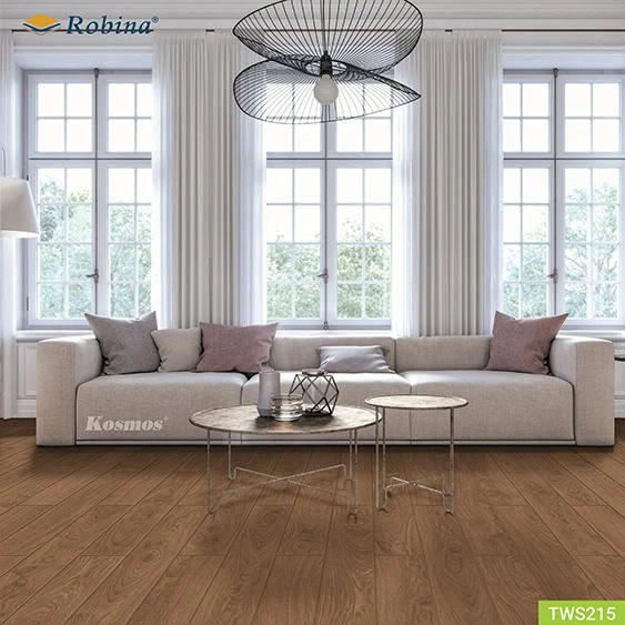 Sàn gỗ Robina 12mm bản nhỏ WS215