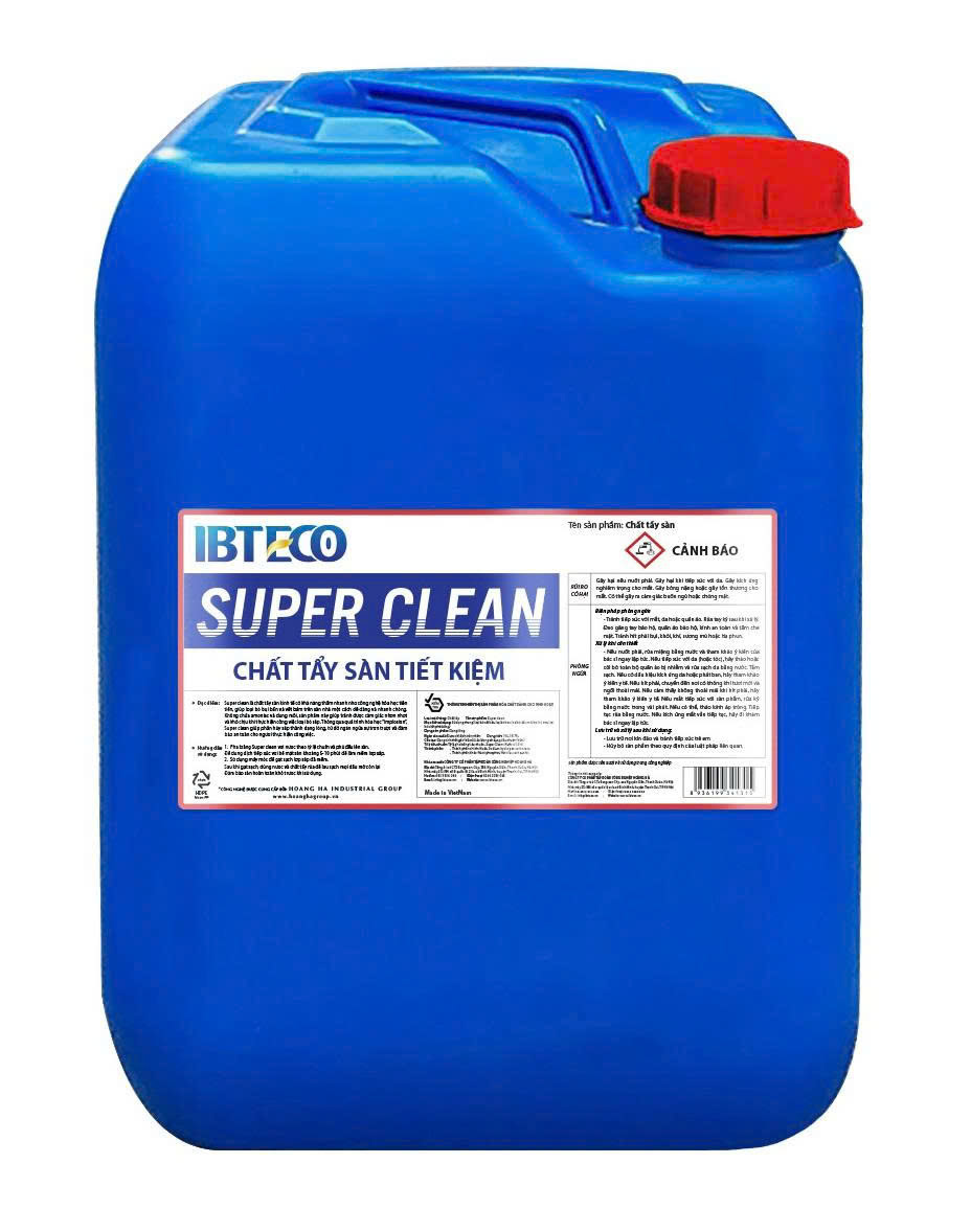 Dung Dịch Làm Sạch Sàn Ibteco Super Clean