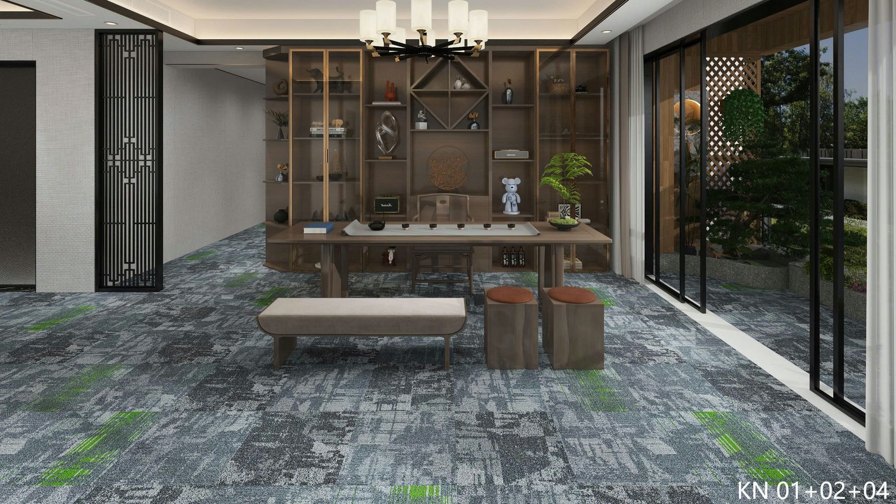 TH Commercial Carpet KN01 Carpet Tiles 02 04(1)