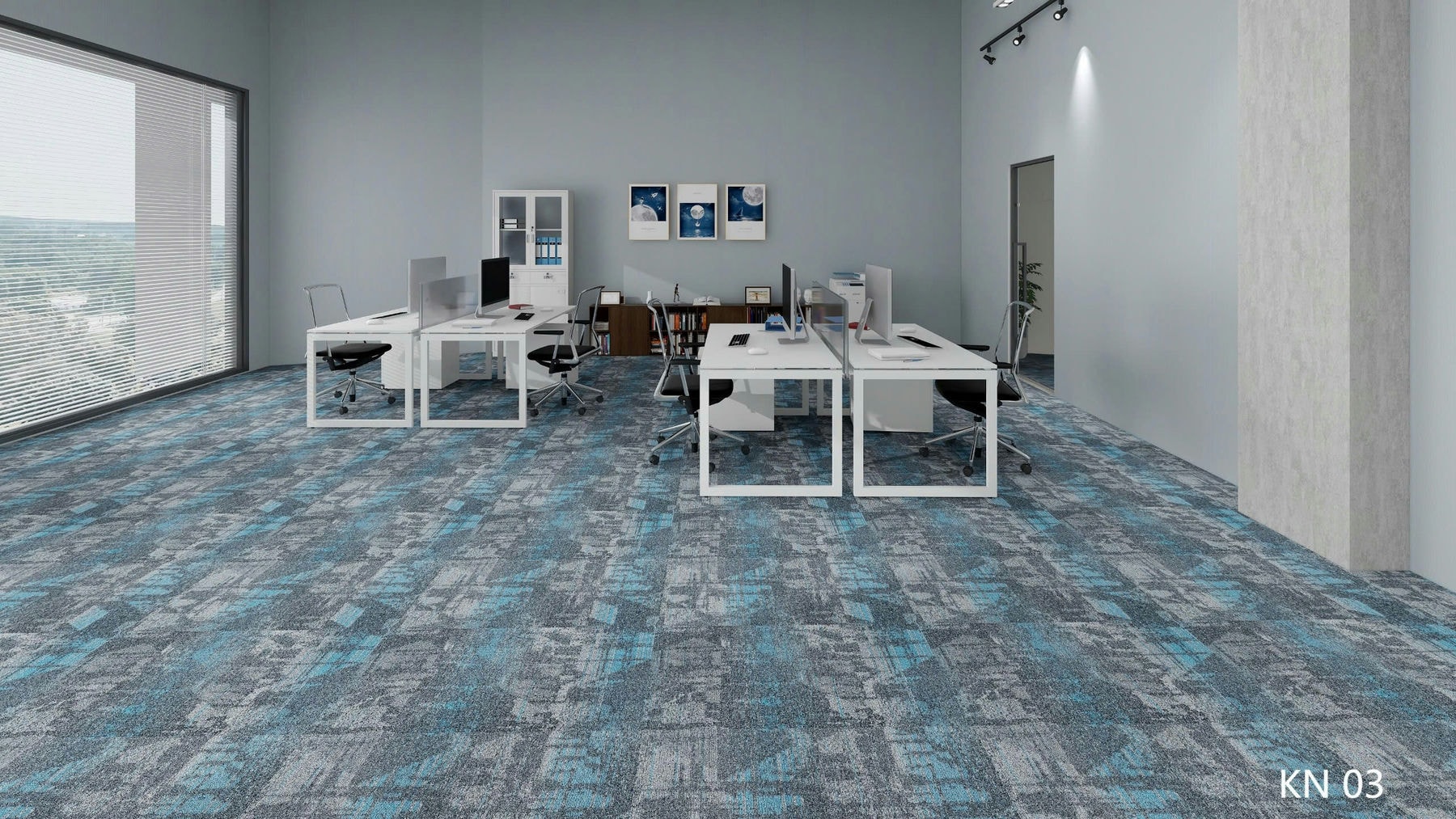 TH Commercial Carpet KN04 Carpet Tiles Kn03 H2