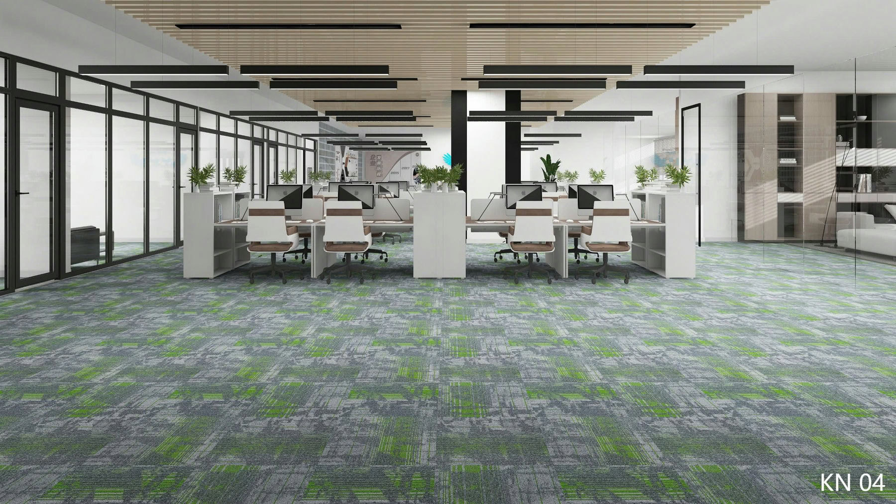 TH Commercial Carpet KN04 Carpet Tiles H2