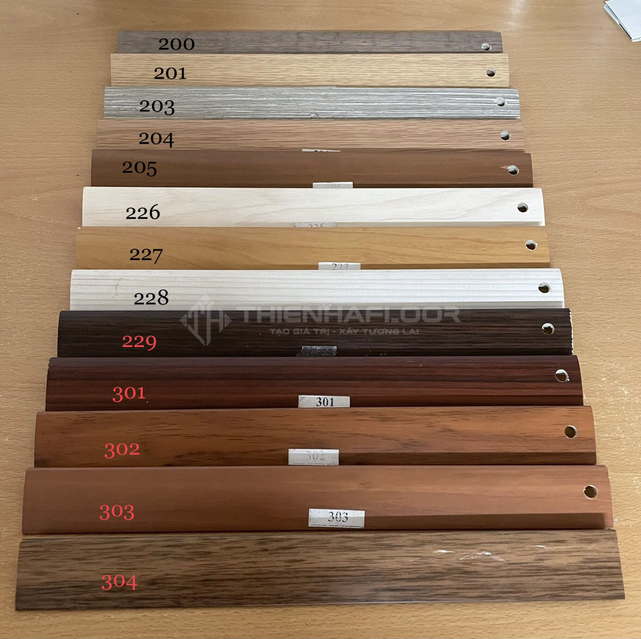 F-End Trim for 8mm, 12mm Wood Flooring - Thien Ha Floor