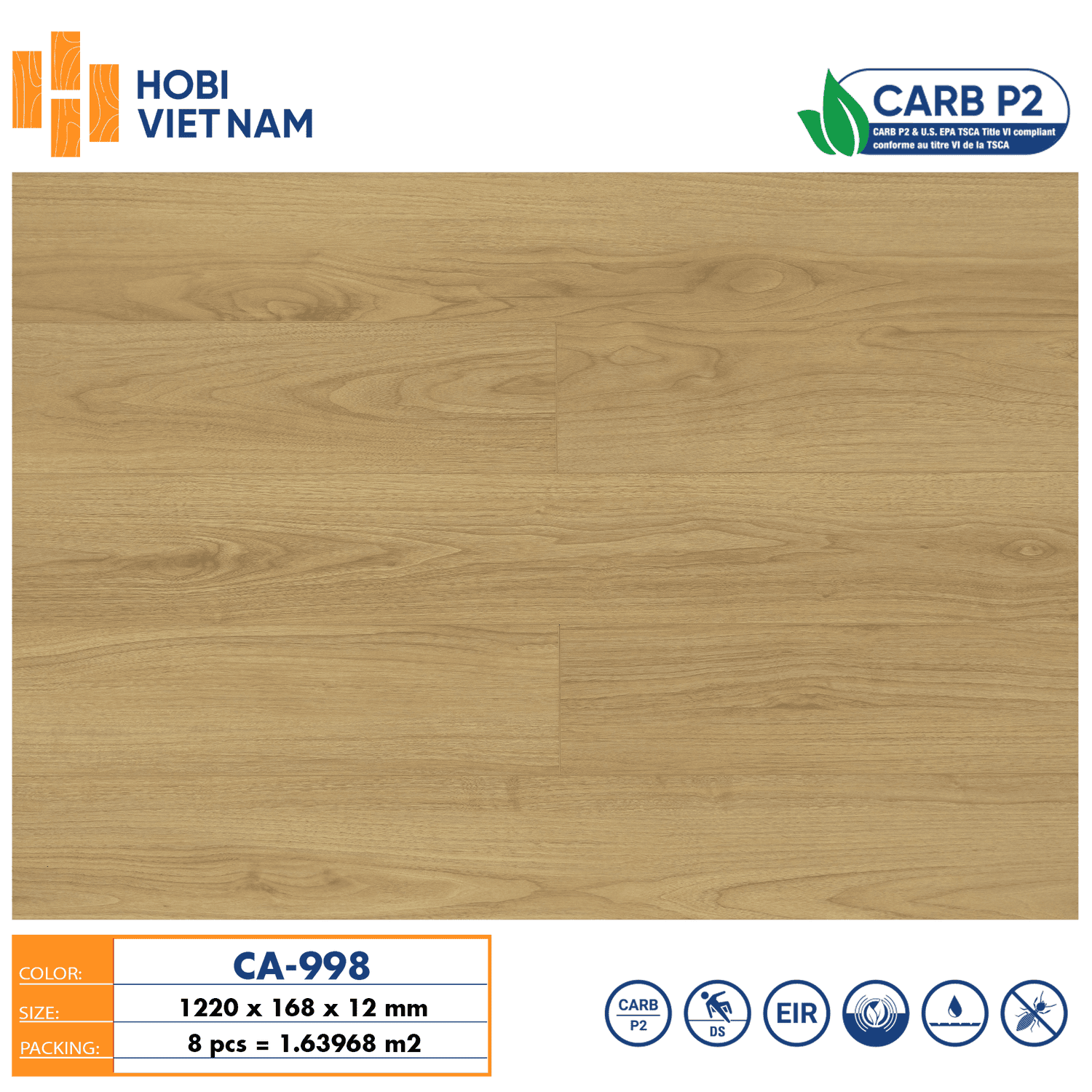 Hobi Carb 12mm CA998 Laminate Flooring