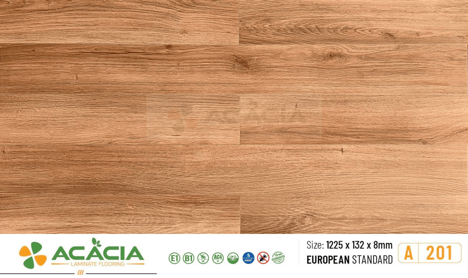Acacia 8mm Black Core A201 Laminate Flooring