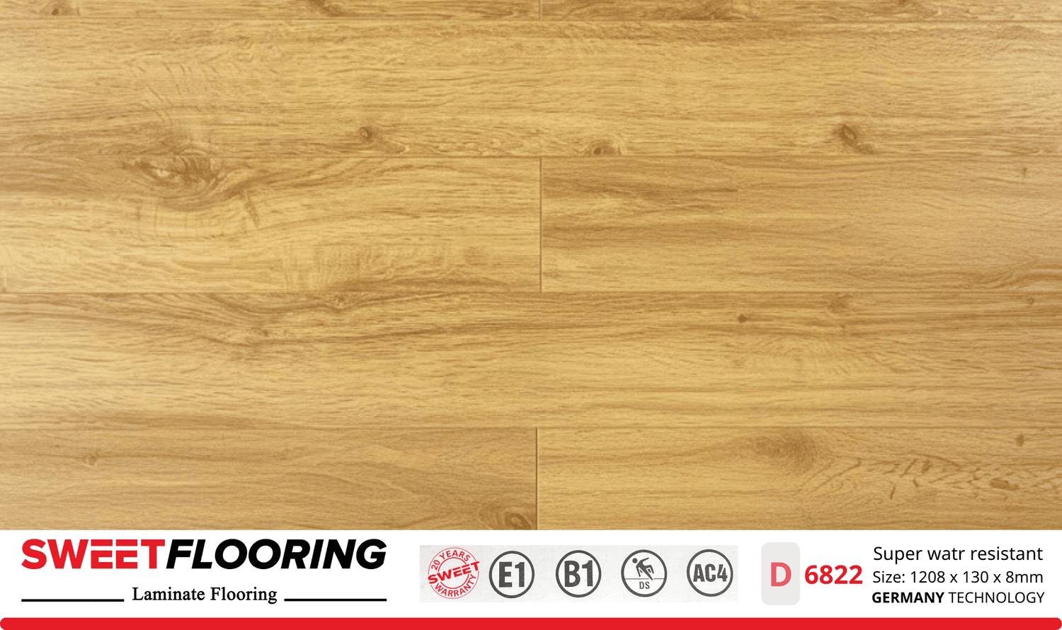 Sàn Gỗ Sweet Flooring D6822