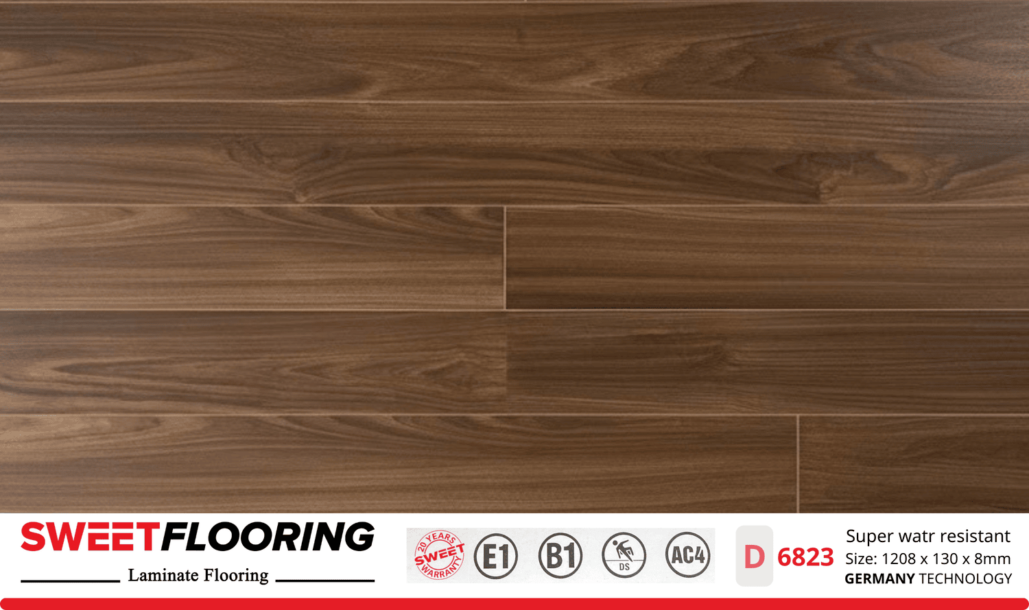Sàn Gỗ Sweet Flooring D6823