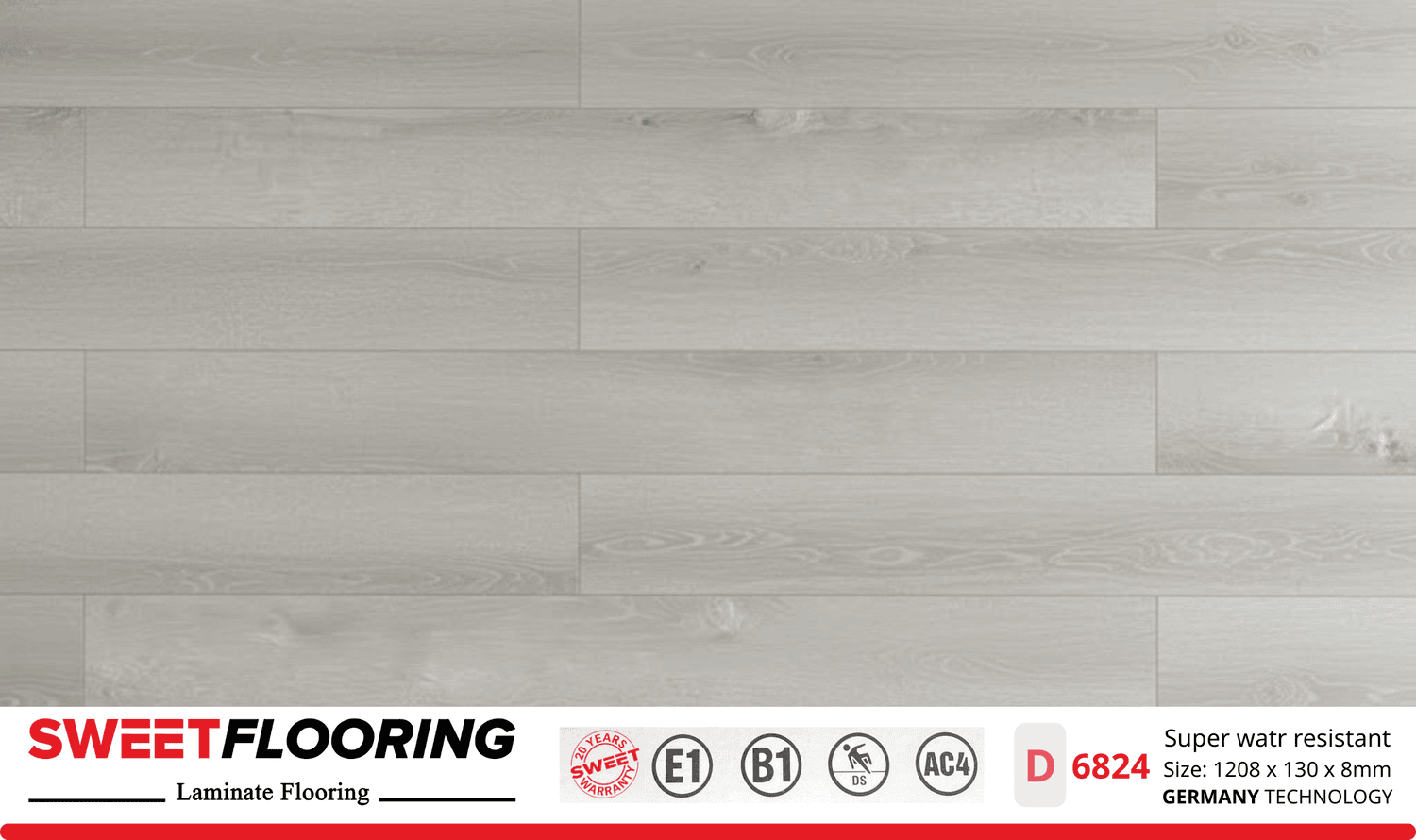 Sàn Gỗ Sweet Flooring D6824
