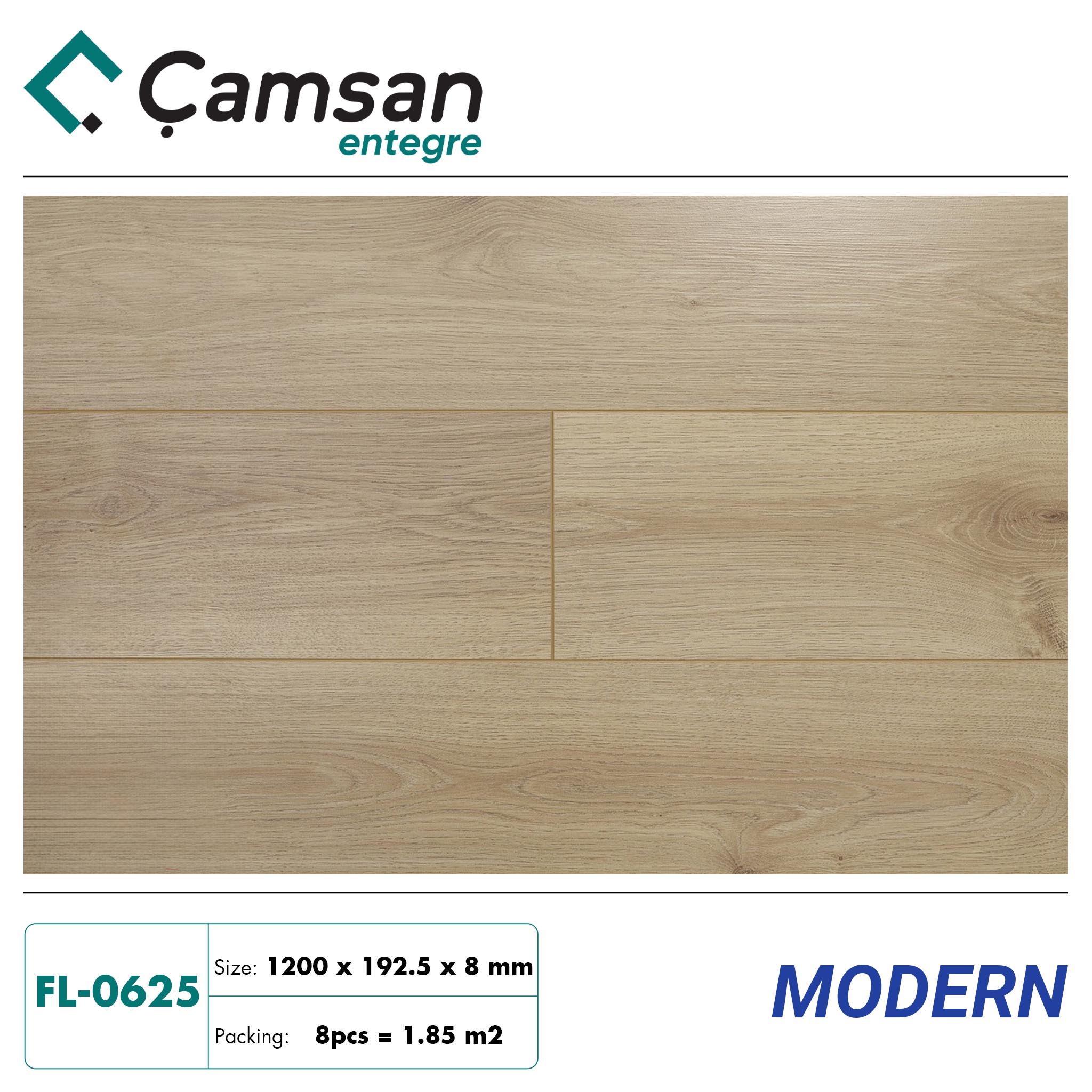 Camsan Modern FL0625 8mm Laminate Flooring