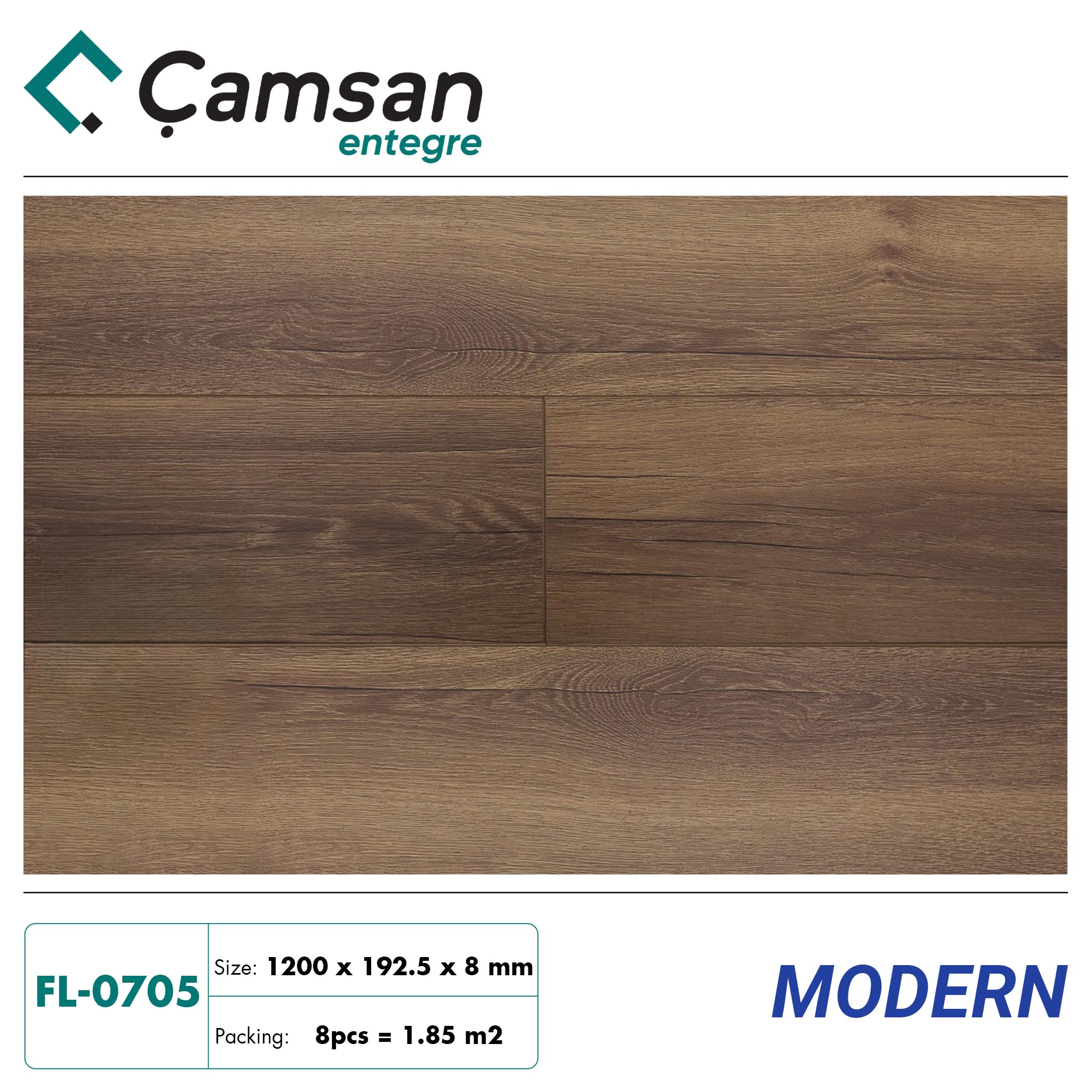 Camsan Modern FL0705 8mm Laminate Flooring