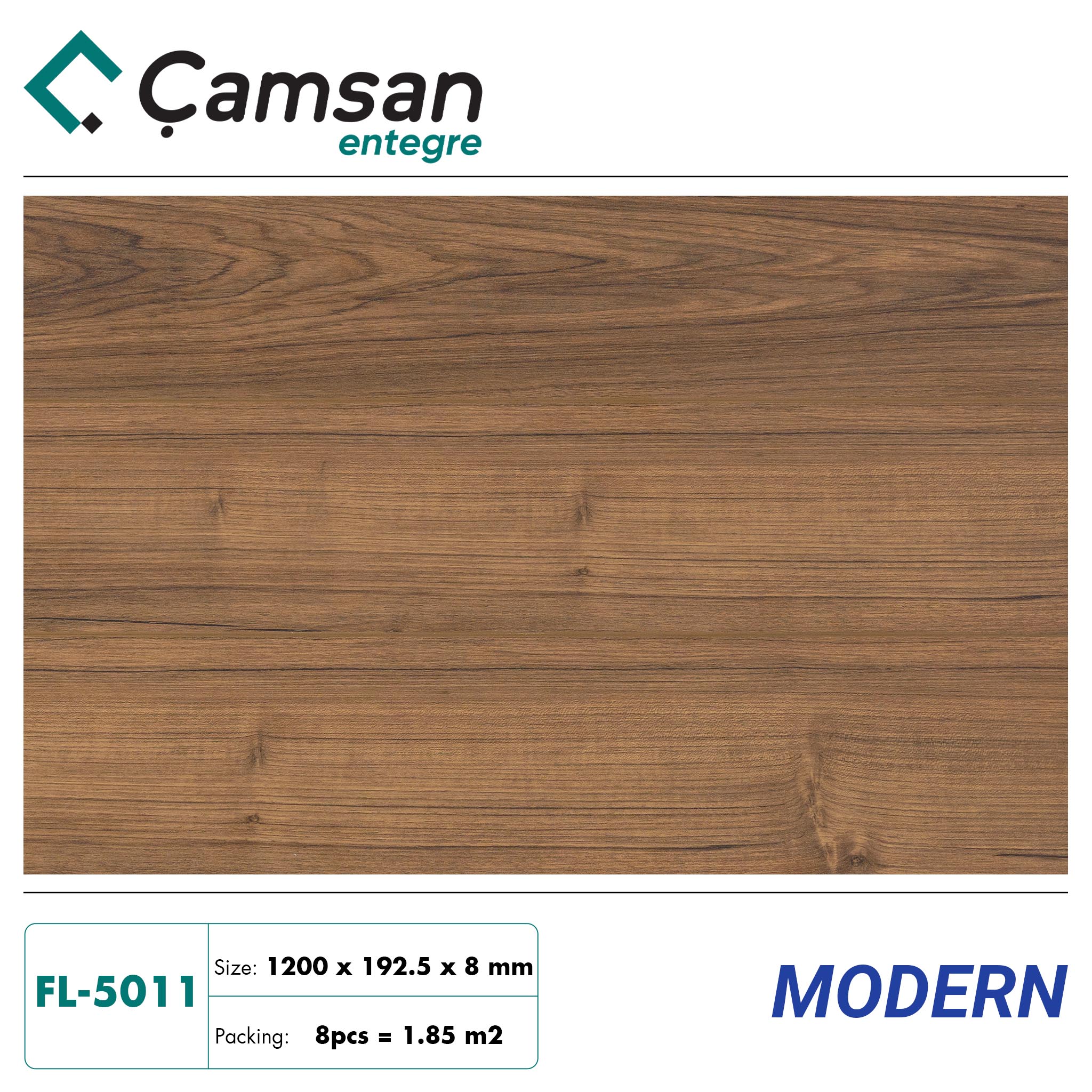Camsan Modern FL5011 8mm Laminate Flooring