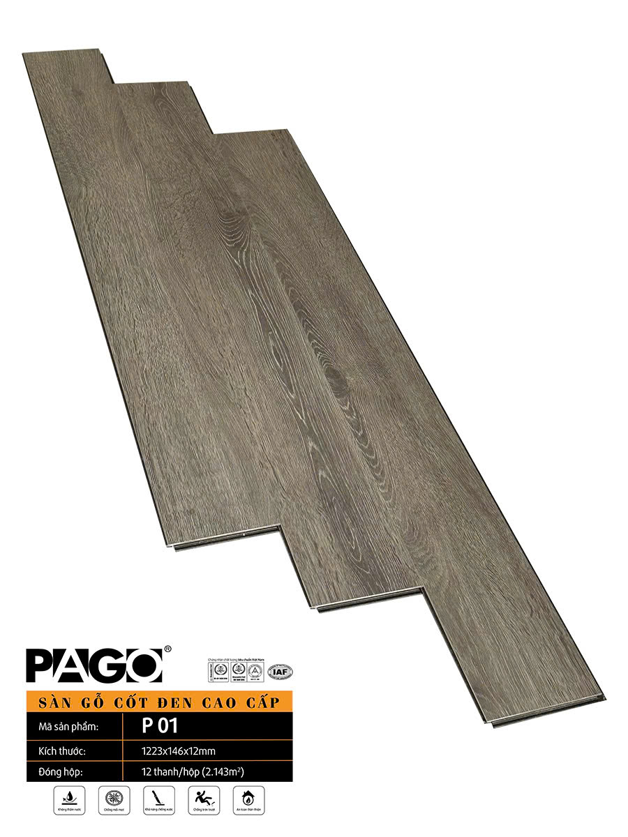 Pago P01 12mm Laminate Flooring