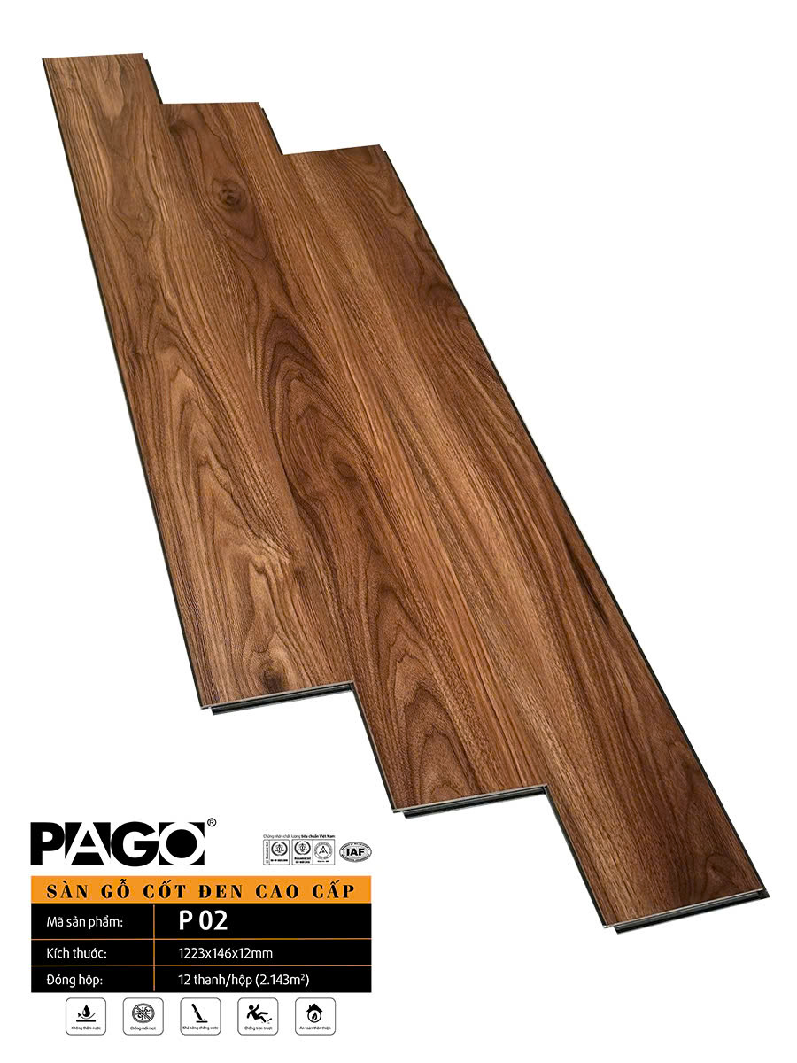 Pago P02 12mm Laminate Flooring