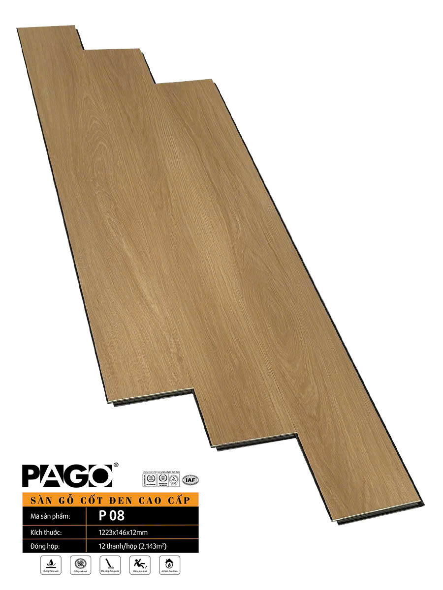 Pago P08 12mm Laminate Flooring