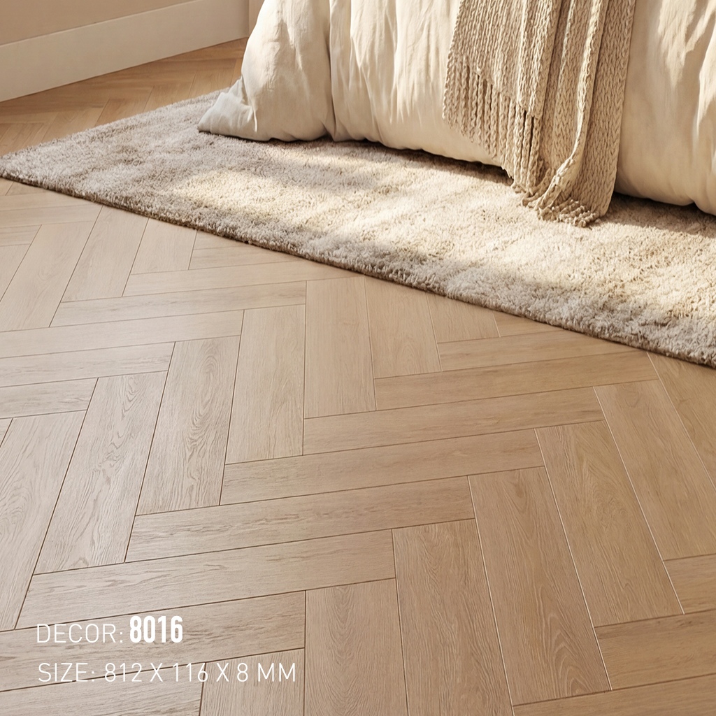 3K VINA 8016 Herringbone Laminate Flooring