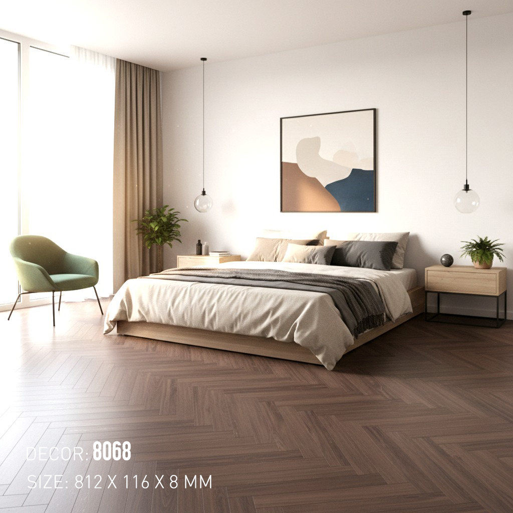 3K VINA 8068 Herringbone Laminate Flooring