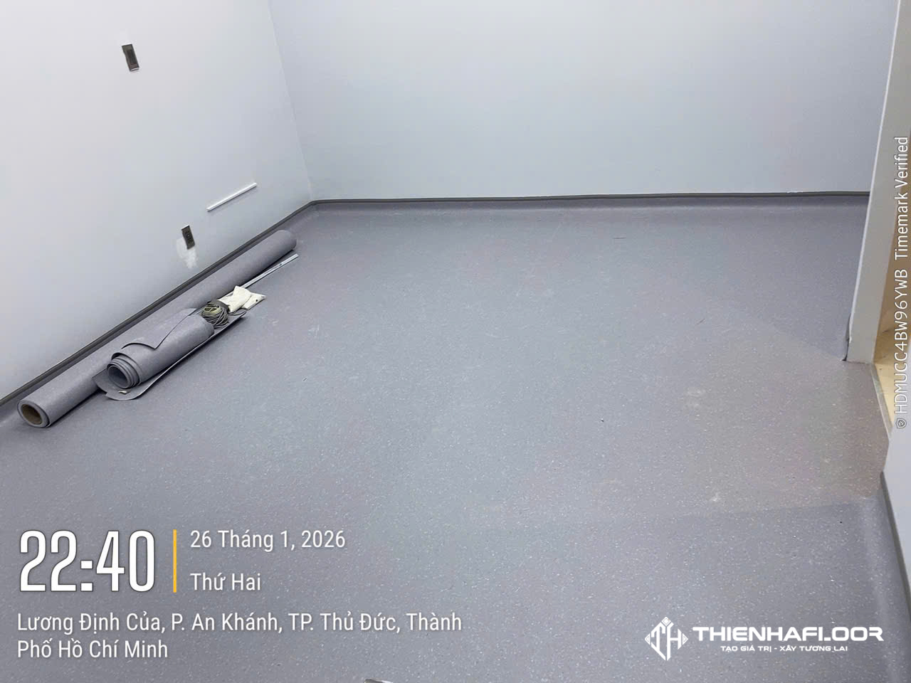 Sàn vinyl kháng khuẩn MIA HM-A0101 tại Thú Đức Sàn vinyl kháng khuẩn MIA HM-A0101 tại Thú Đức