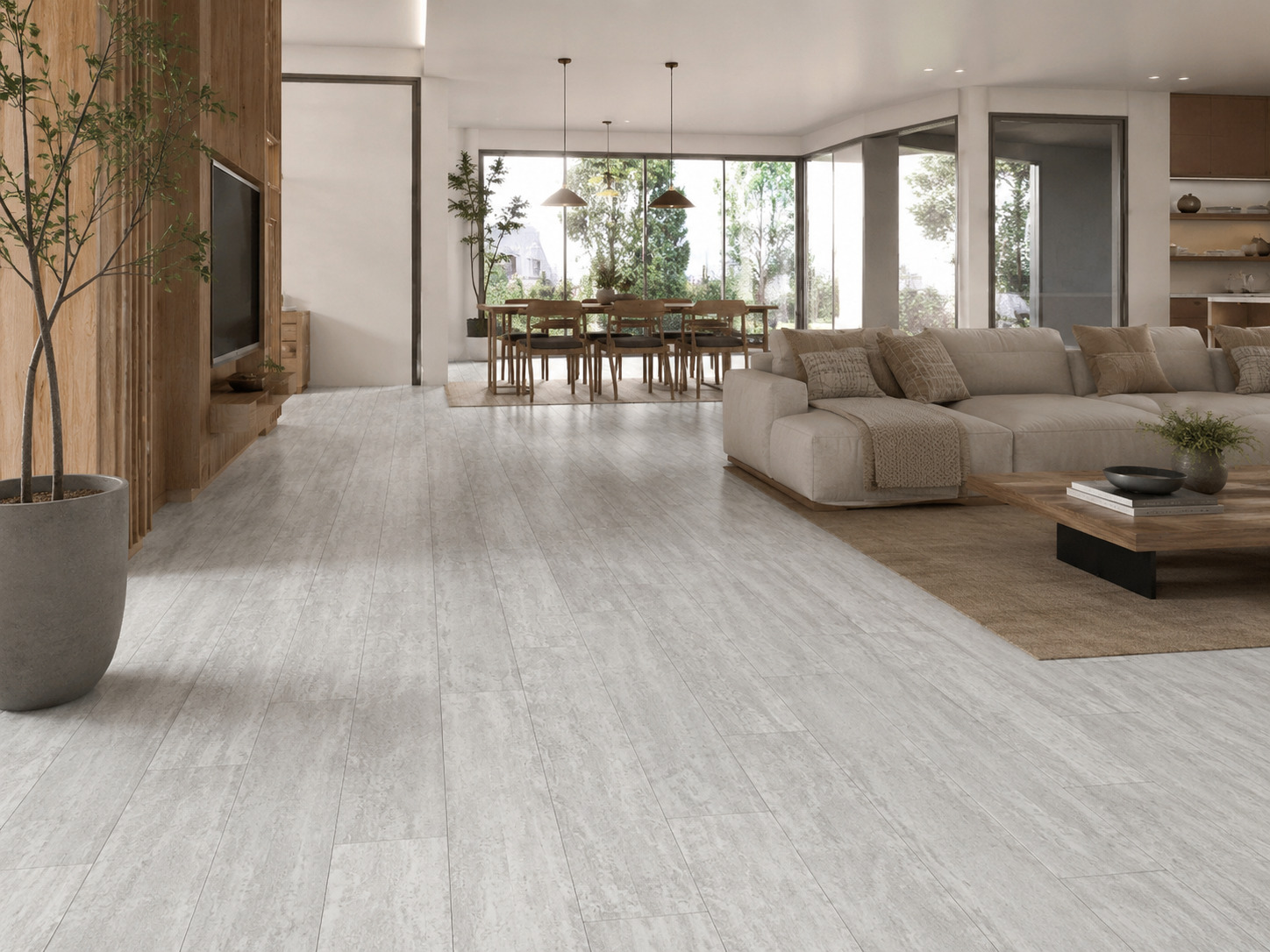 Sàn Nhựa Hèm Khóa Galaxy Eco Premium S261