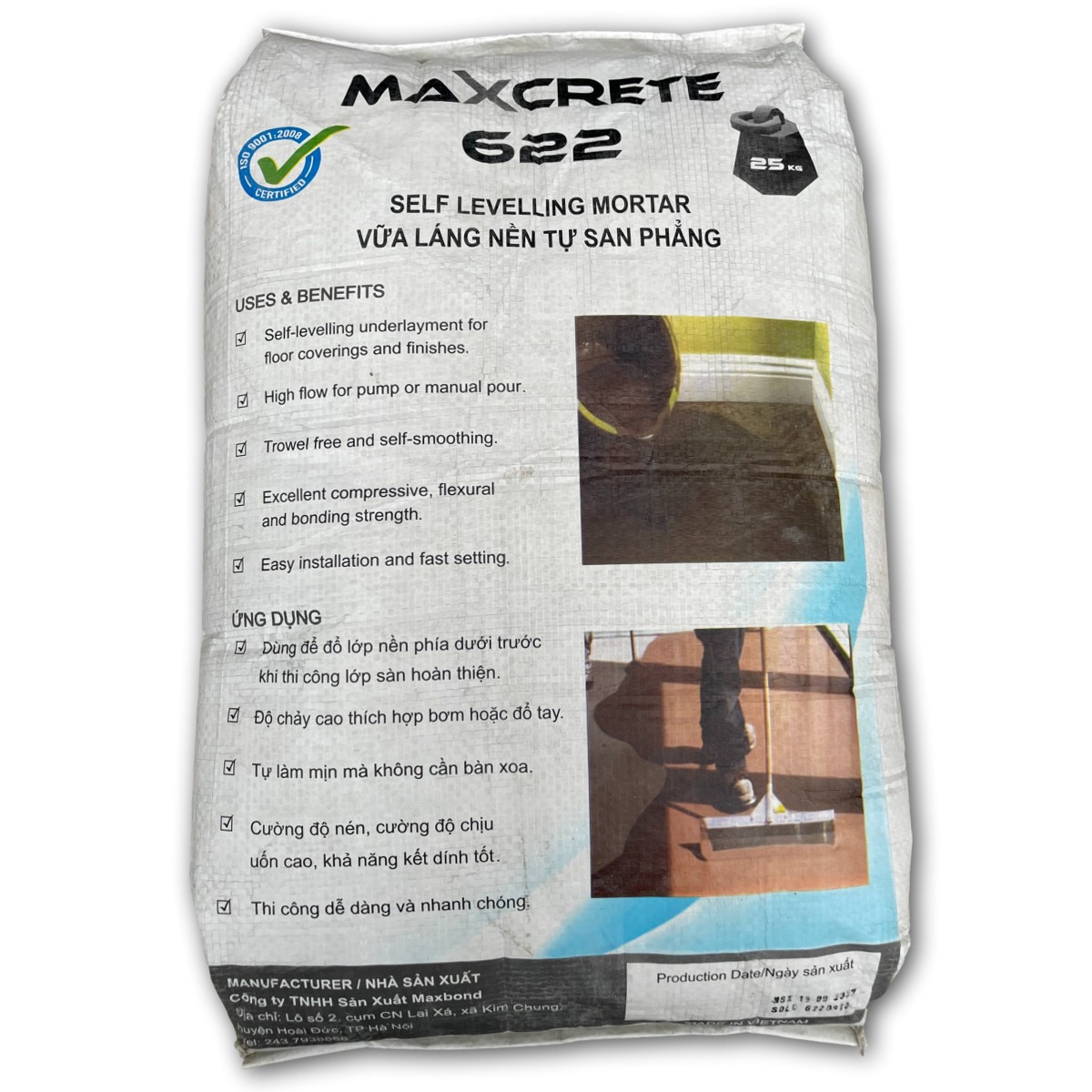 Maxcrete 622 Self-Leveling Mortar