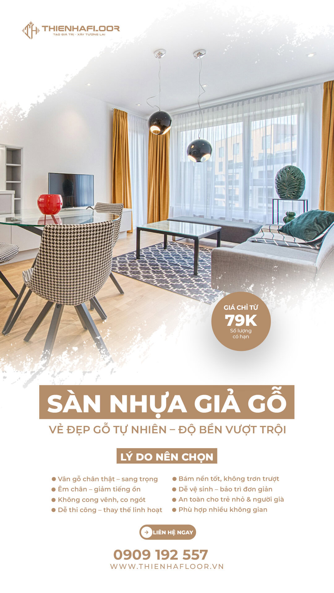 Khuyến mãi sàn nhựa giả gỗ