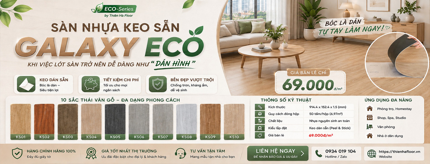 Galaxy Eco Self-Adhesive Vinyl Flooring