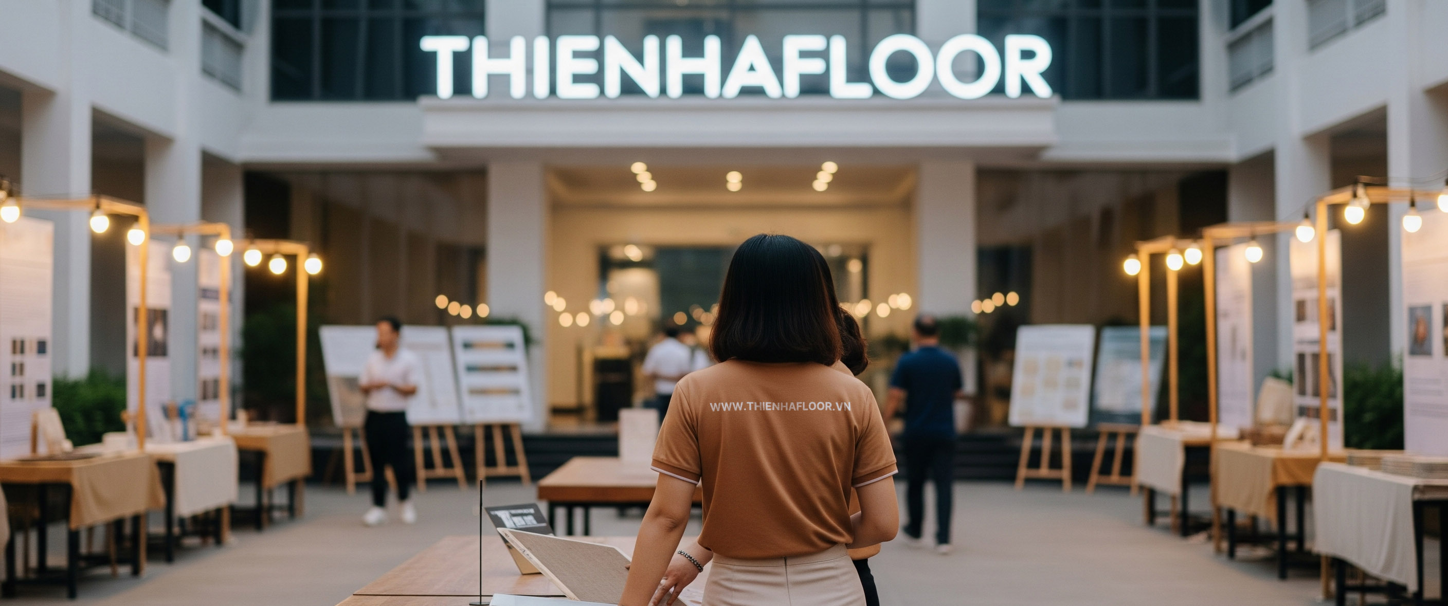 Thien Ha Floor showroom