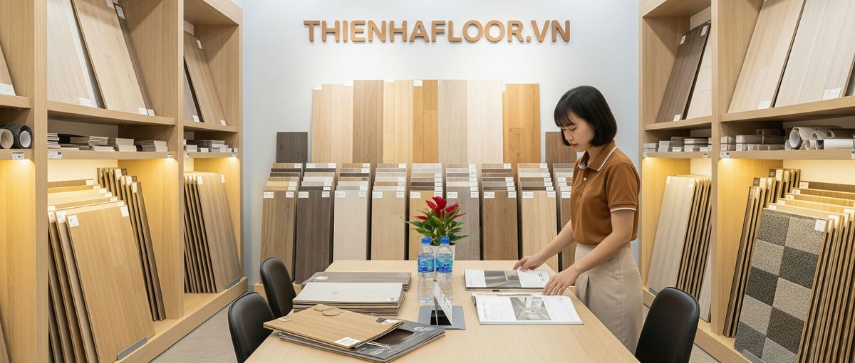 Thien Ha Floor showroom